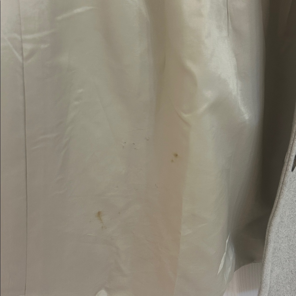 J. Crew Tailored Light Gray Coat - Picture 10 of 10